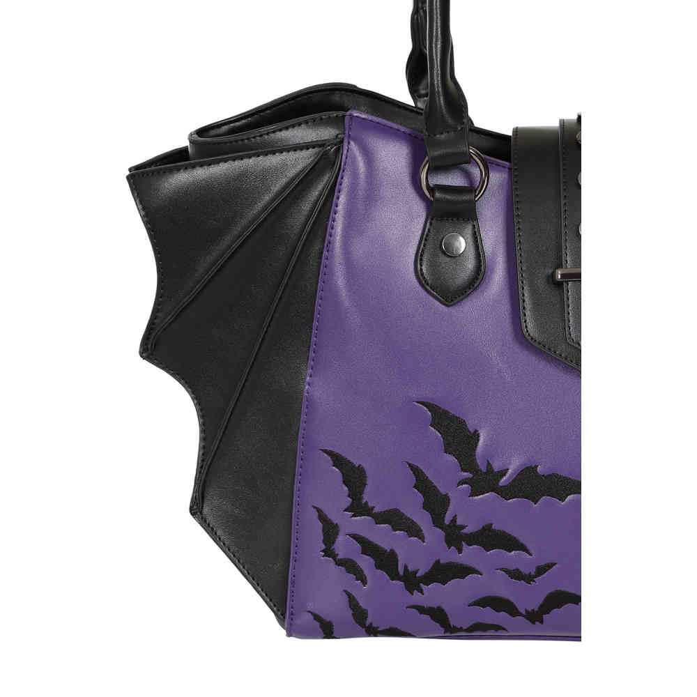 Banned - Haunted Annabelle Tote bag - Purple/Black